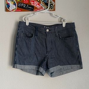 Striped Lee shorts